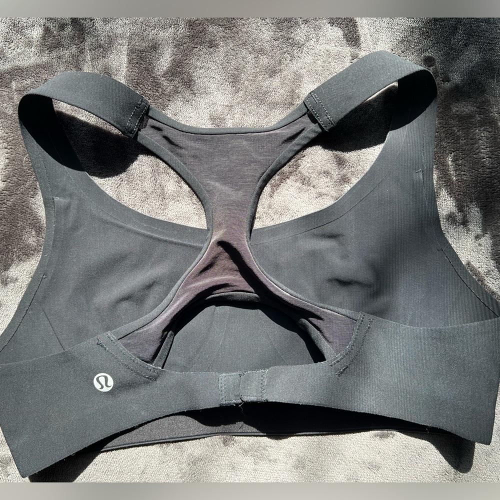 Lululemon Black Unpadded Sports Bra